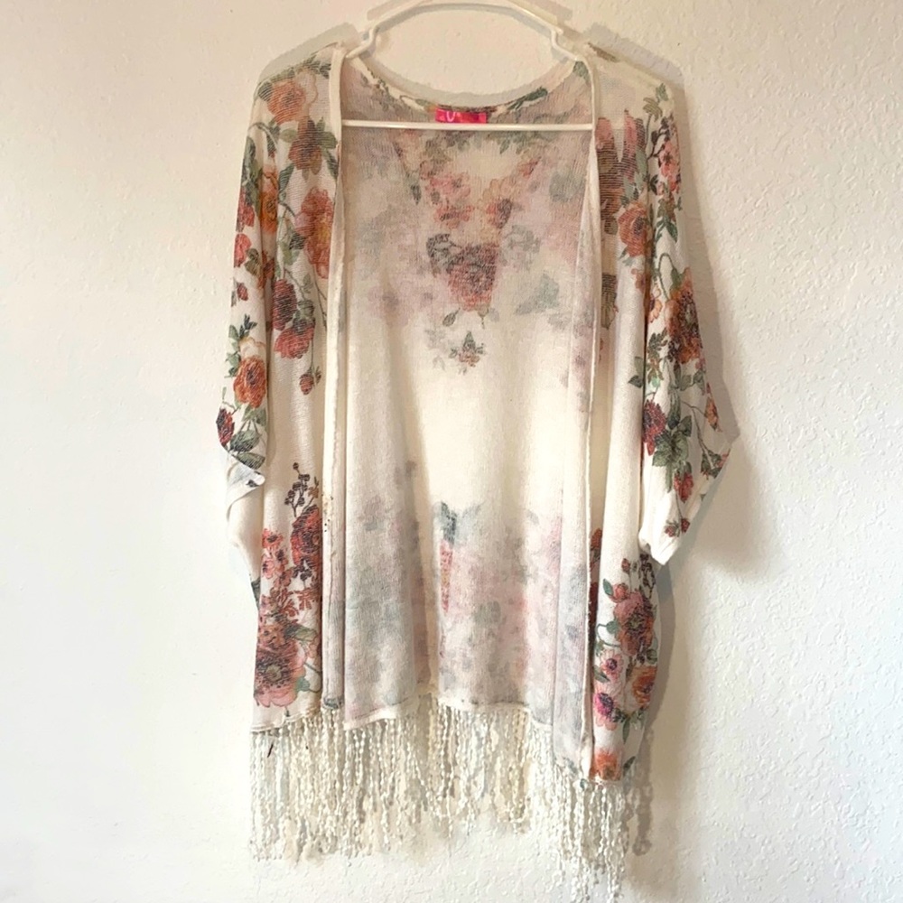 Floral cover up